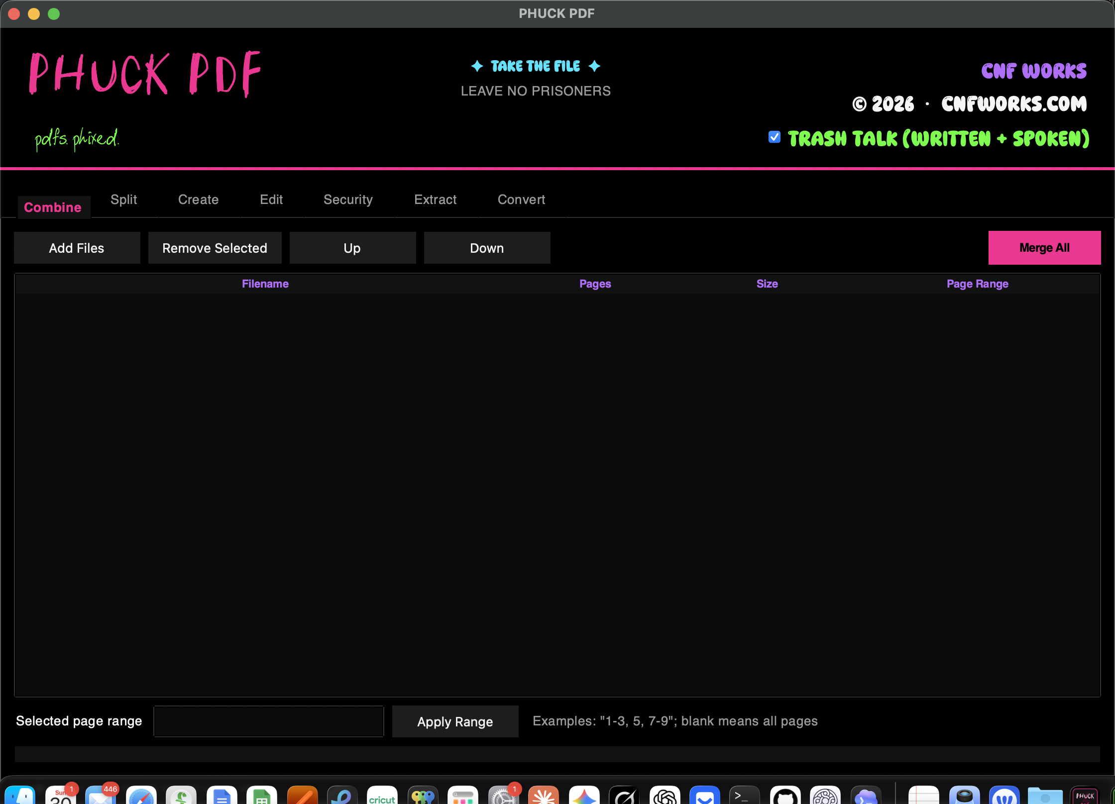 Phuck PDF open on a Mac with local PDF tools